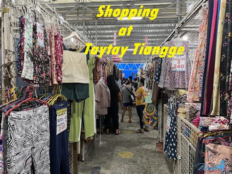 Taytay Tiangge Shopping in Manila, Philippines: Schedule for .